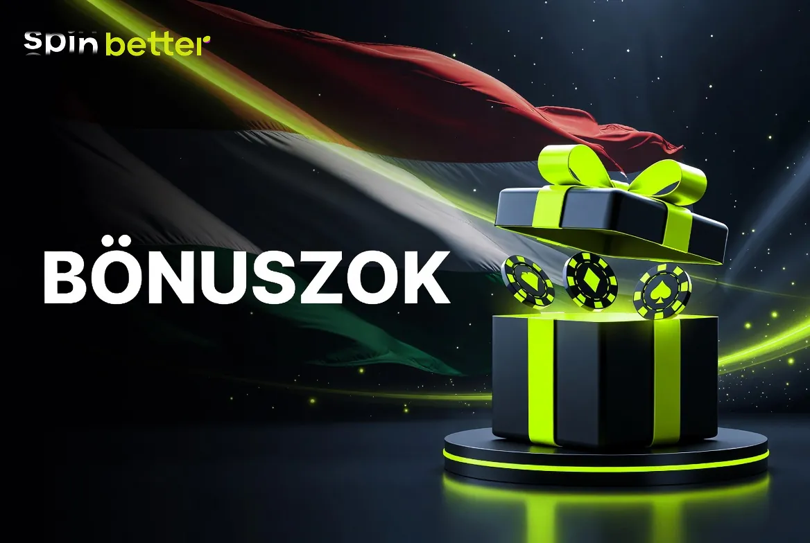 SpinBetter bonus négy lépcsője a százalékokkal és a keretekkel